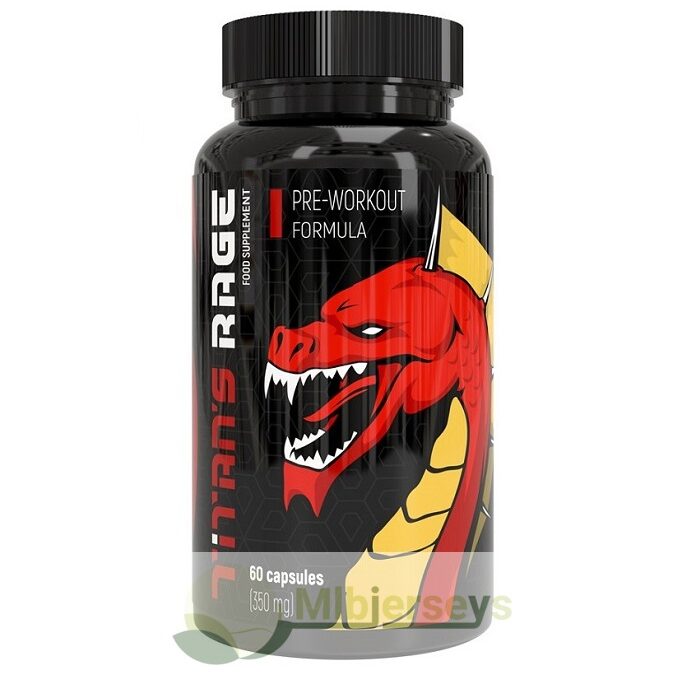 Titan’s Rage – przedtreningowe tabletki na przyrost masy miesniowej